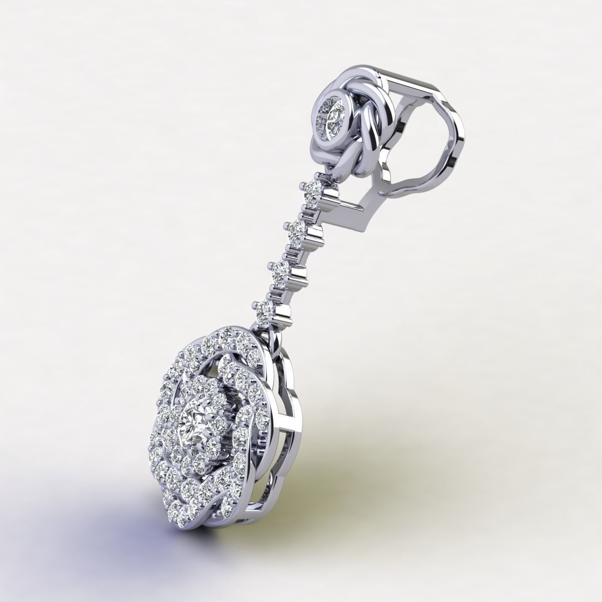 Lond Pendent 3d Model 3D print model_1