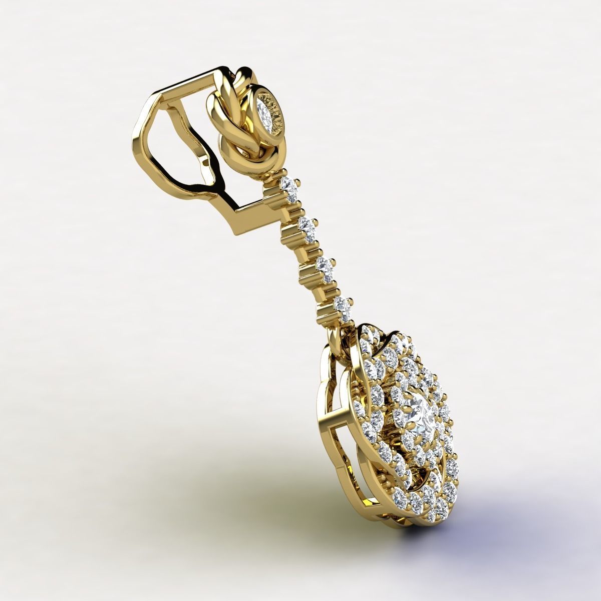 Lond Pendent 3d Model 3D print model_6