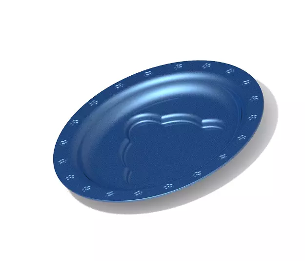 Lovely Serving Plate 3D print model_0