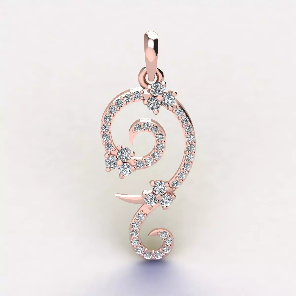 Long Pendent 3d Model 3D print model_0