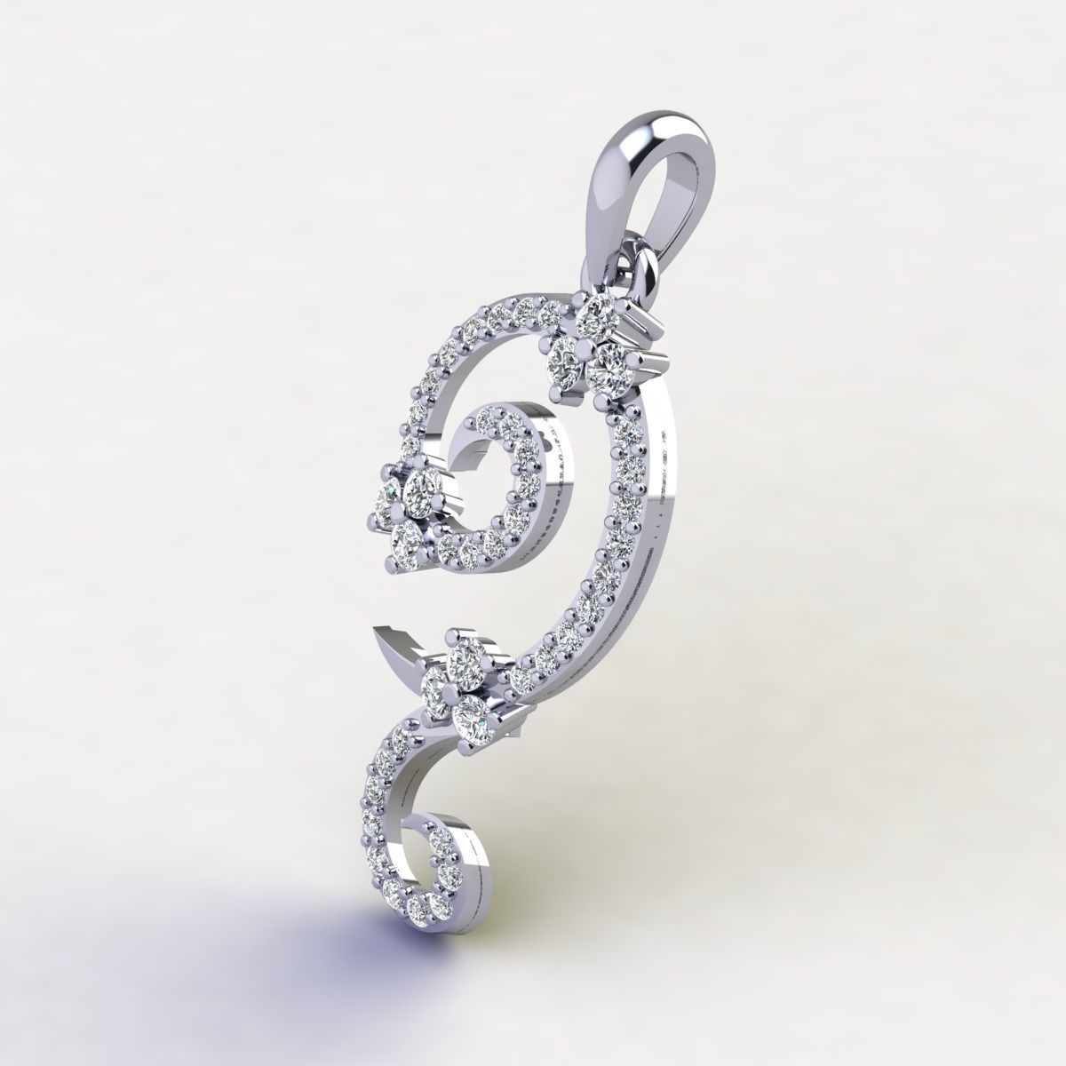 Long Pendent 3d Model 3D print model_1