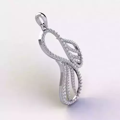 Fancy Pendent 01 3D print model