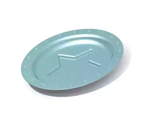 Star Serving Plate 3D print model