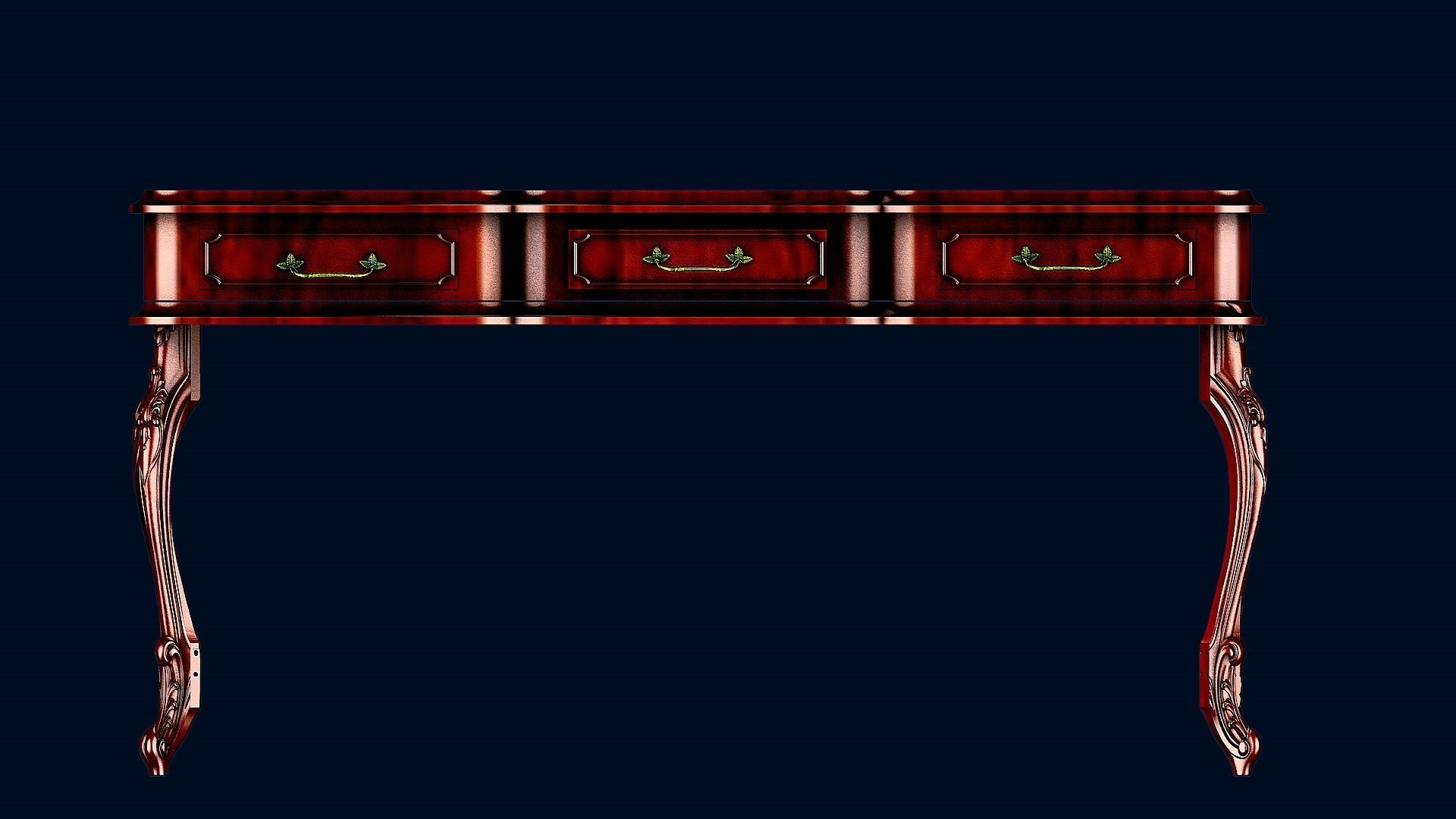 WALL CONSOLE 3D model_3