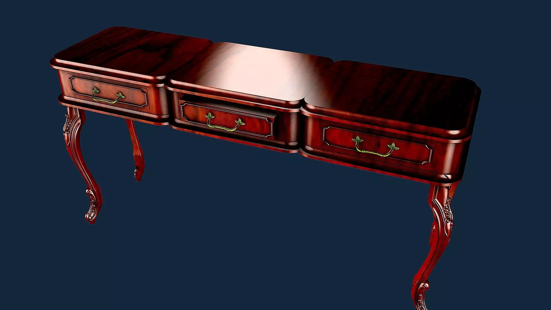 WALL CONSOLE 3D model_0