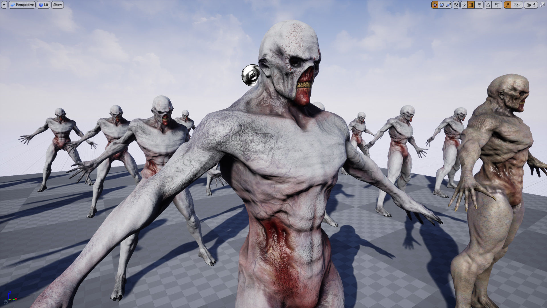 GraveDigger Low-poly 3D model_14