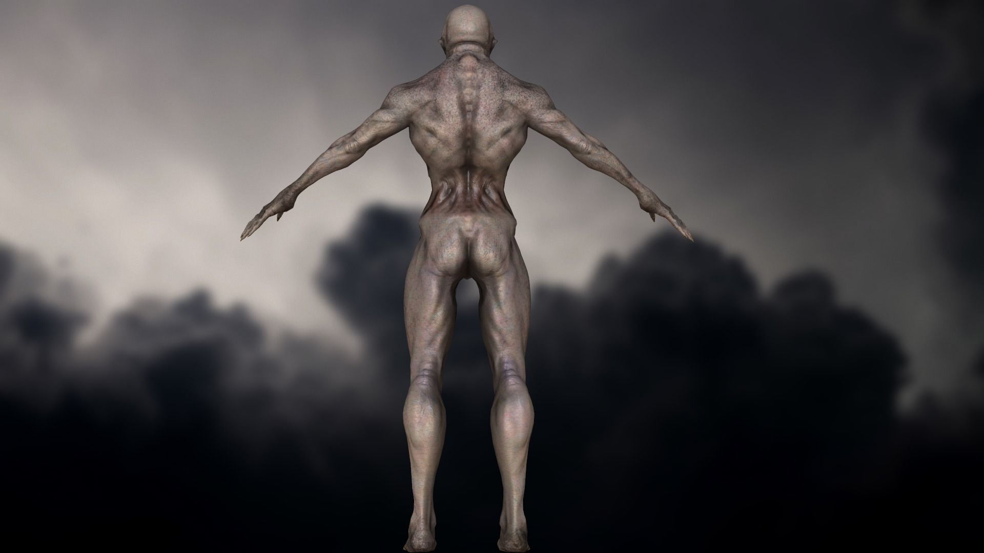 GraveDigger Low-poly 3D model_7