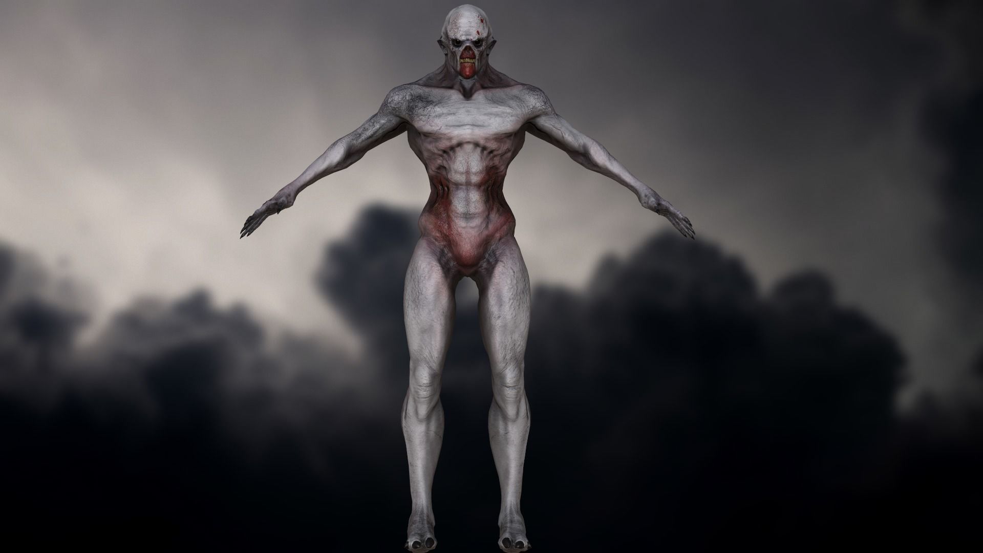 GraveDigger Low-poly 3D model_8