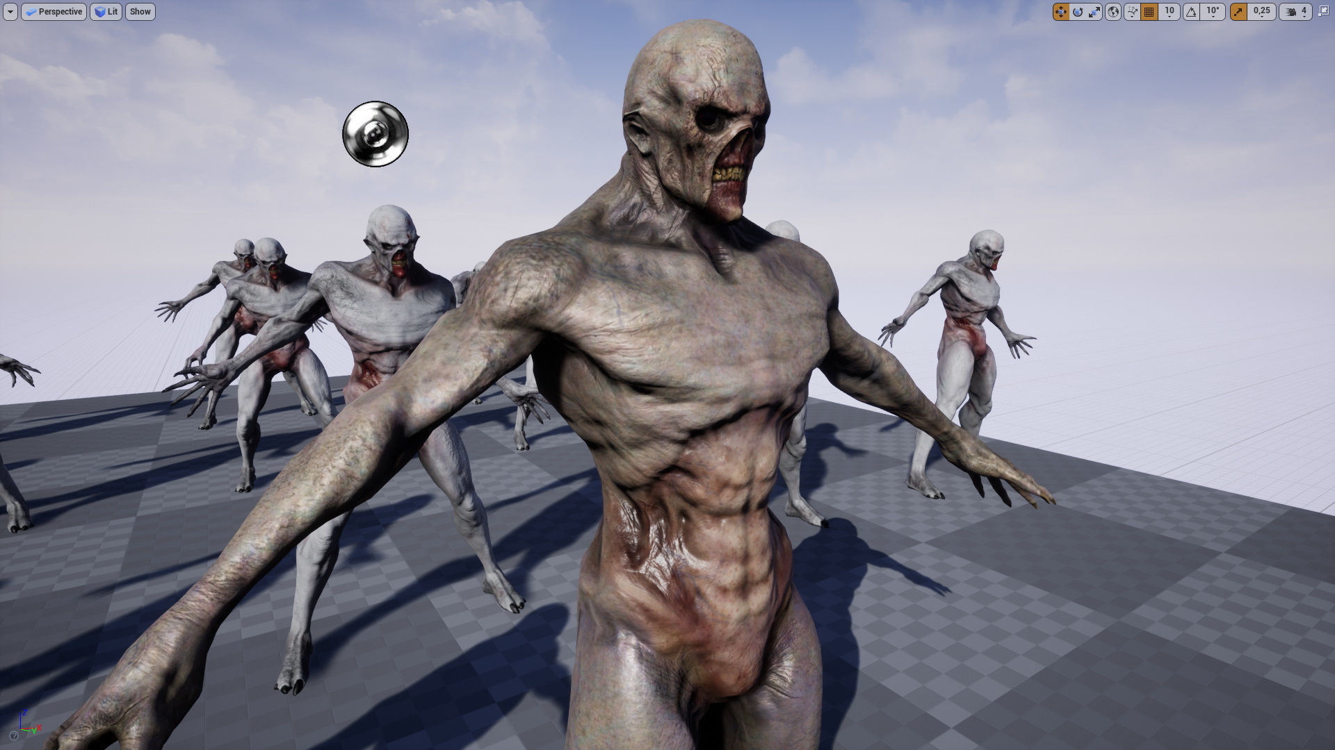 GraveDigger Low-poly 3D model_12