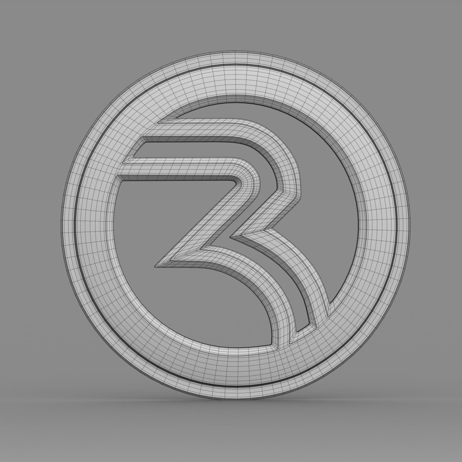 sampo rosenlew logo 3D model_7