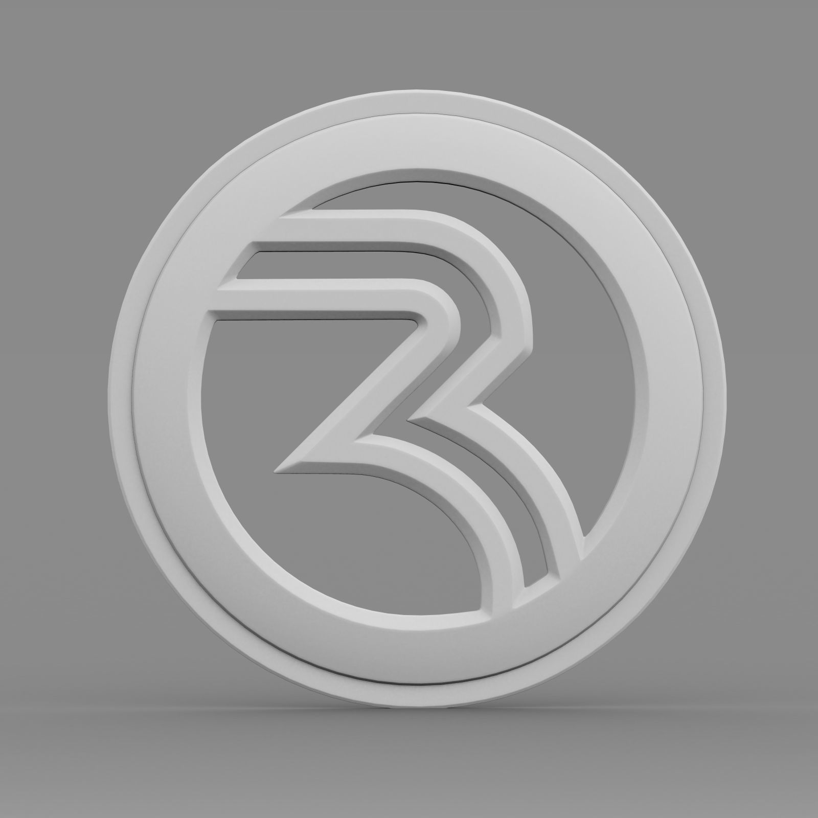 sampo rosenlew logo 3D model_6