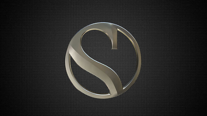 sauber logo 3D model