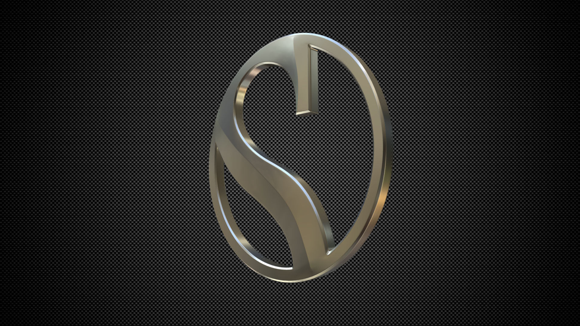 sauber logo 3D model_5