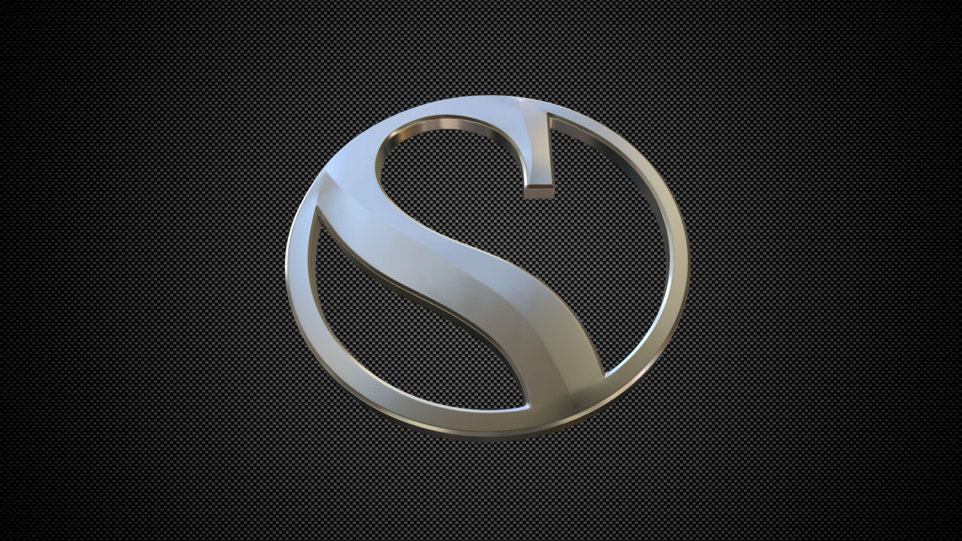 sauber logo 3D model_3