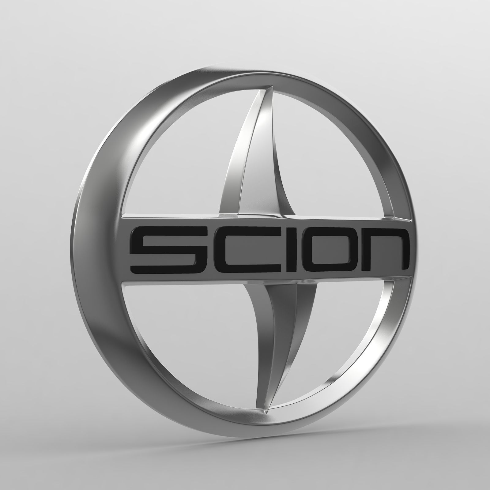 scion logo 3D model_7