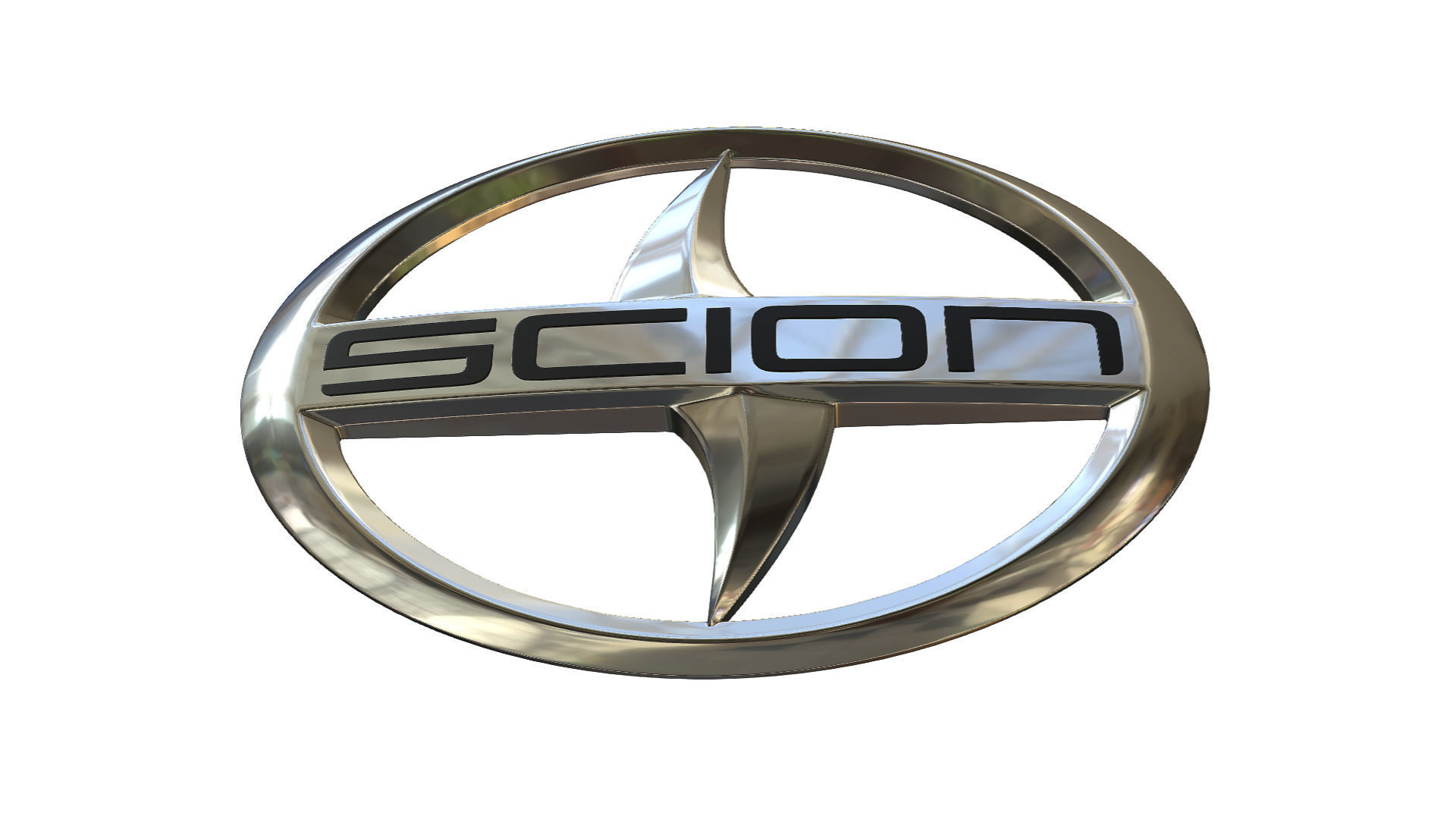 scion logo 3D model_4