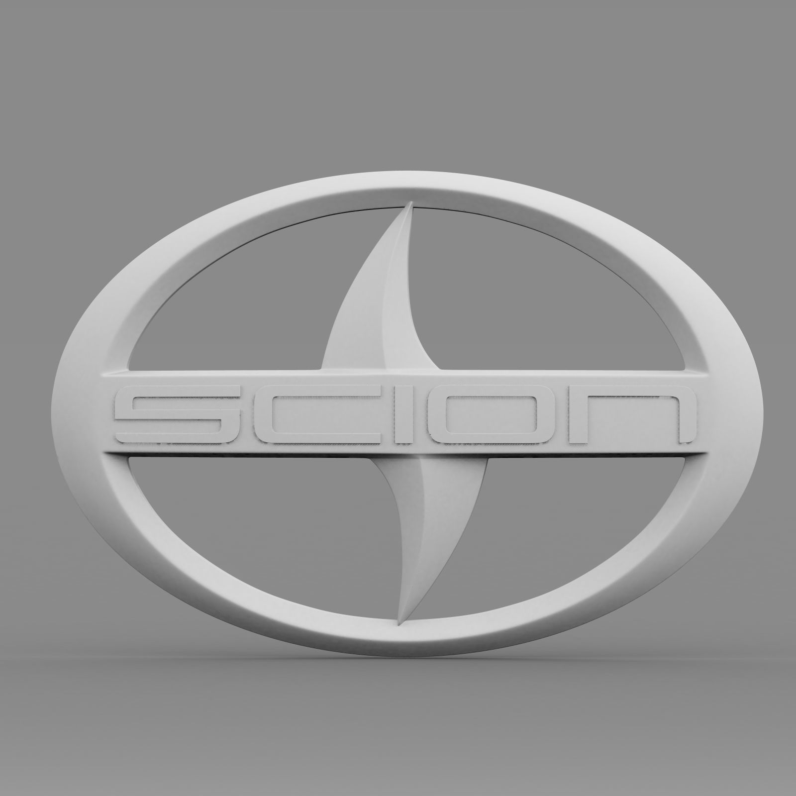 scion logo 3D model_12