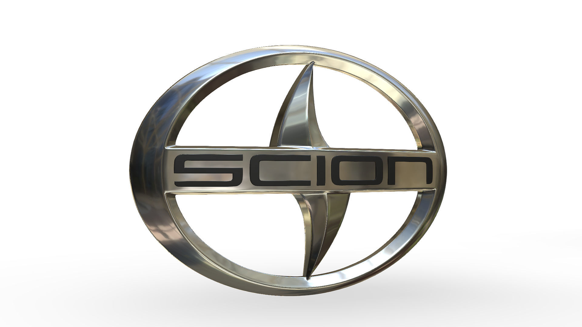 scion logo 3D model_1