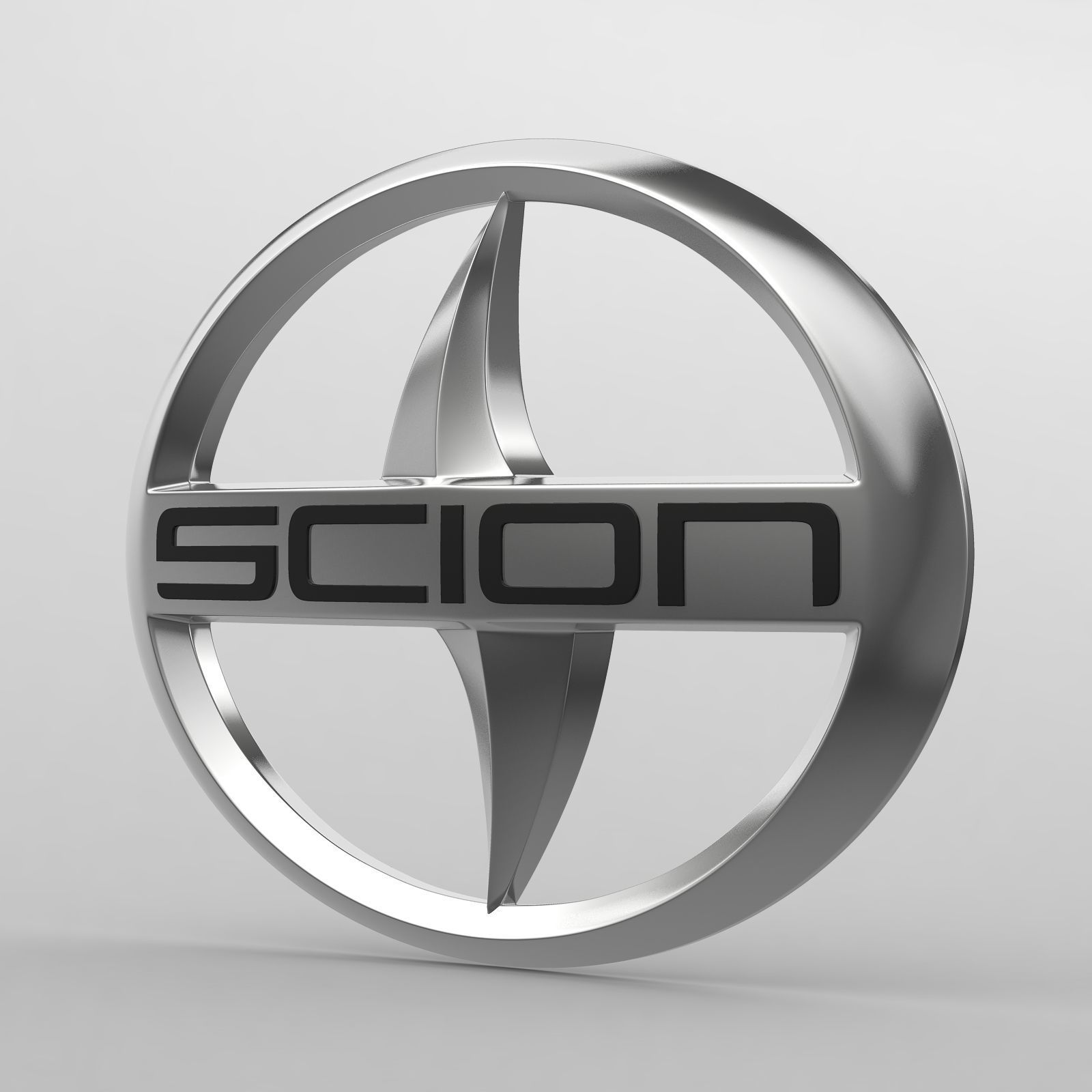 scion logo 3D model_9
