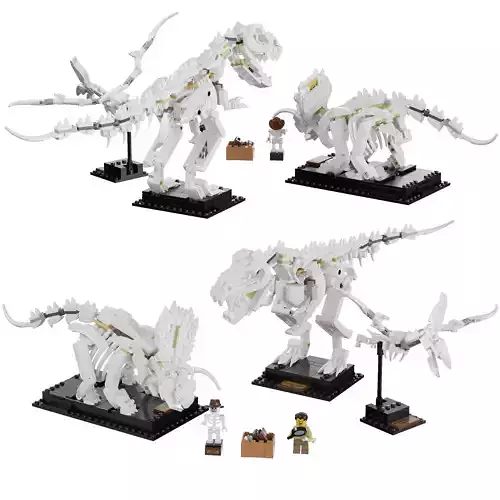 Lego - 21320 Dinosaur Fossils 3D model