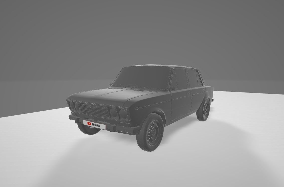 Model Vaz 2106 3D model 3D model_2