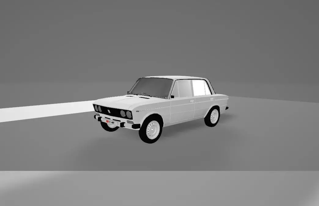 Model Vaz 2106 3D model 3D model_0