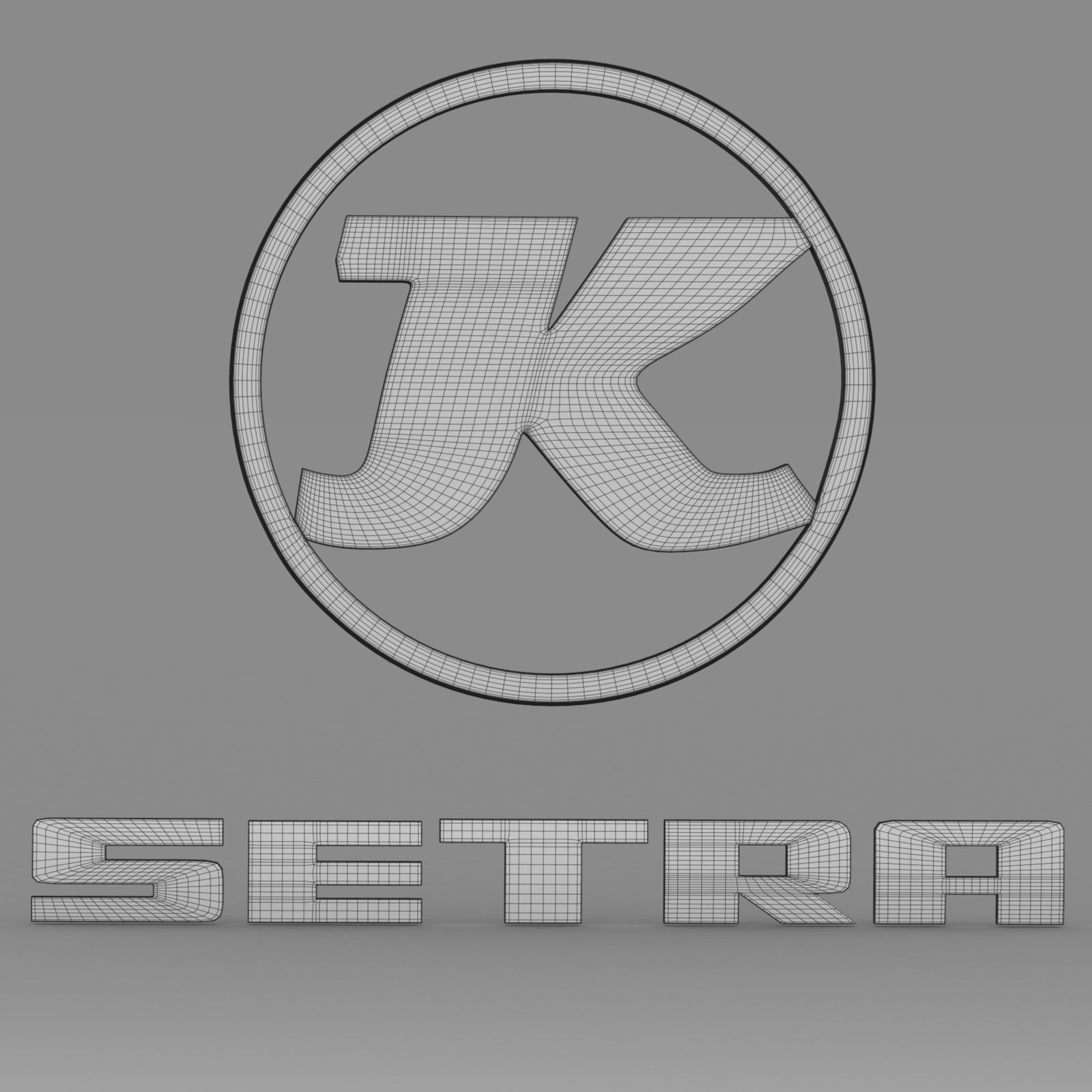 setra logo 3D model_7