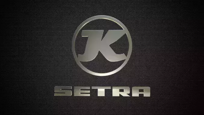 setra logo 3D model