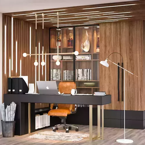 Work Space 3D model