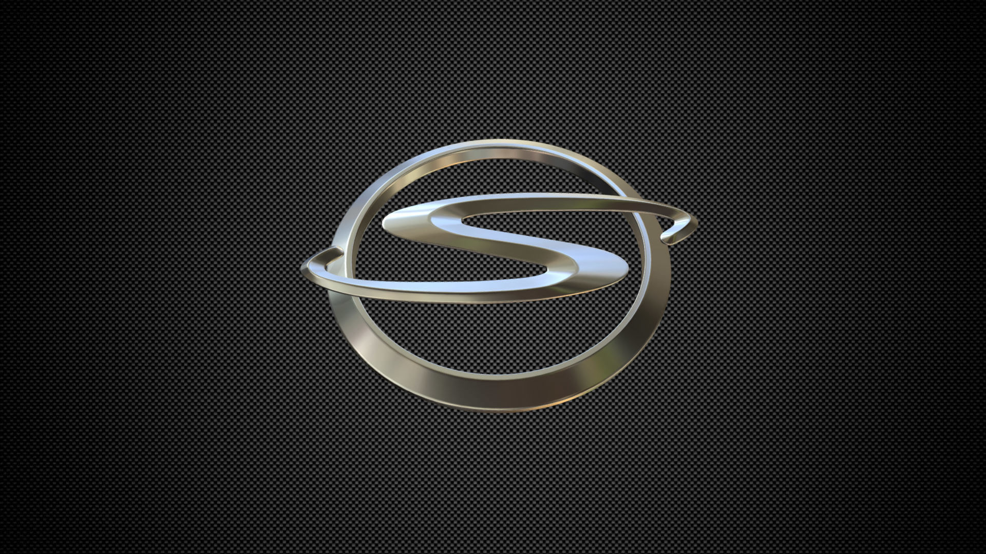 shuanghuan logo 3D model_4