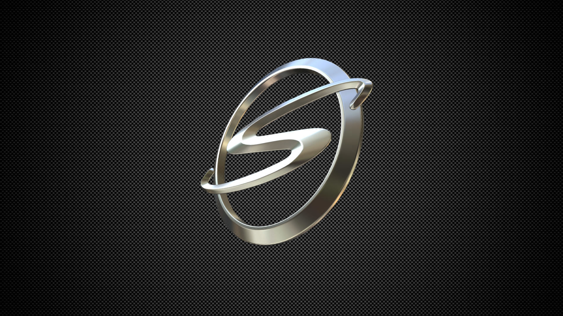 shuanghuan logo 3D model_5