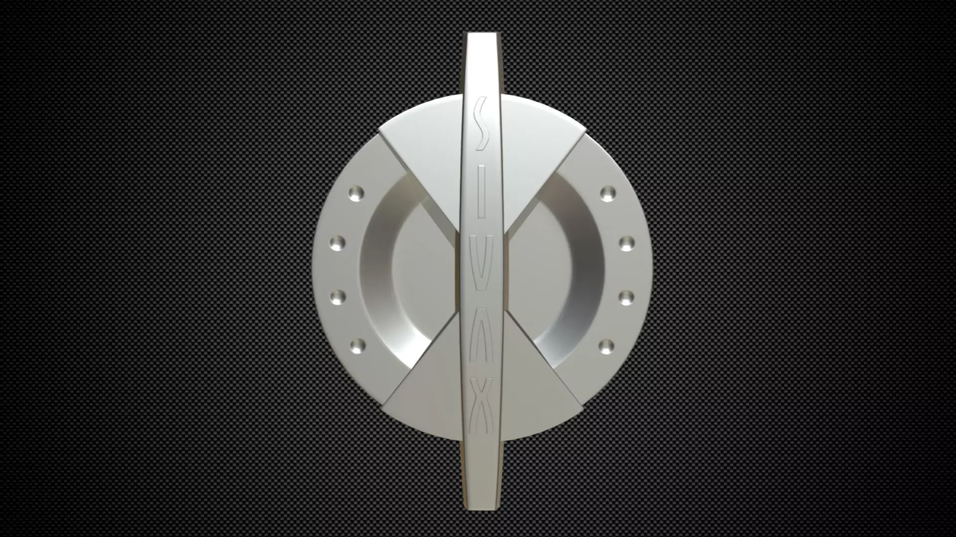 sivax logo 3D model_0
