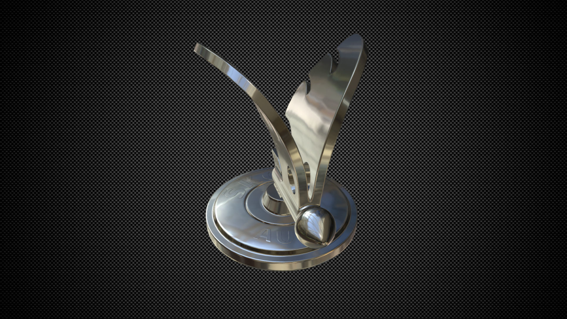 skoda logo 3D model_6