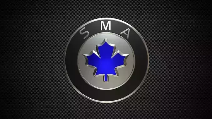 sma logo 3D model