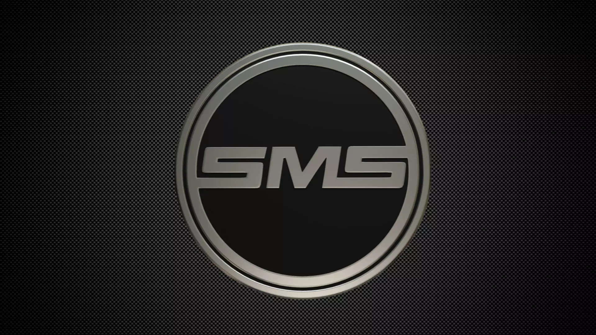 sms logo 3D model_0