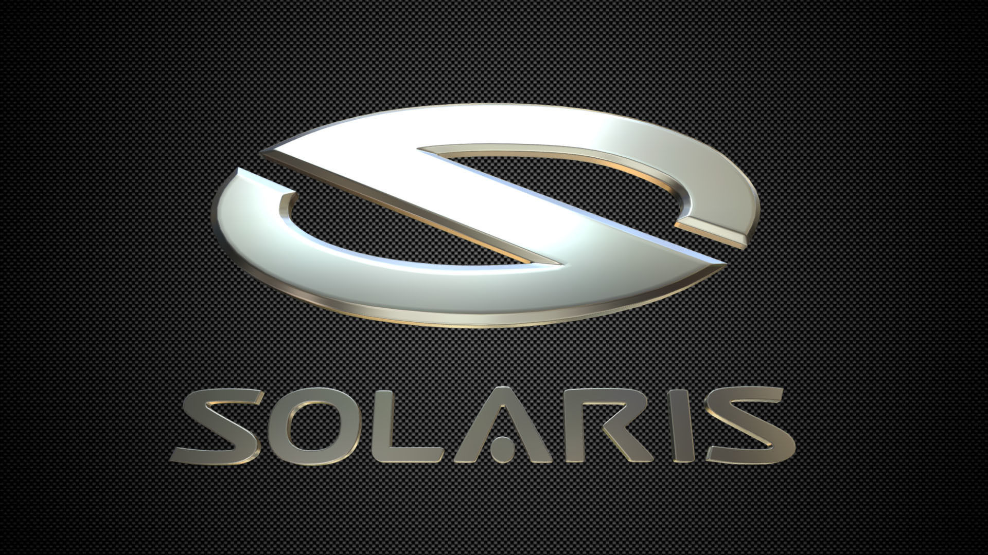 solaris logo 3D model_3