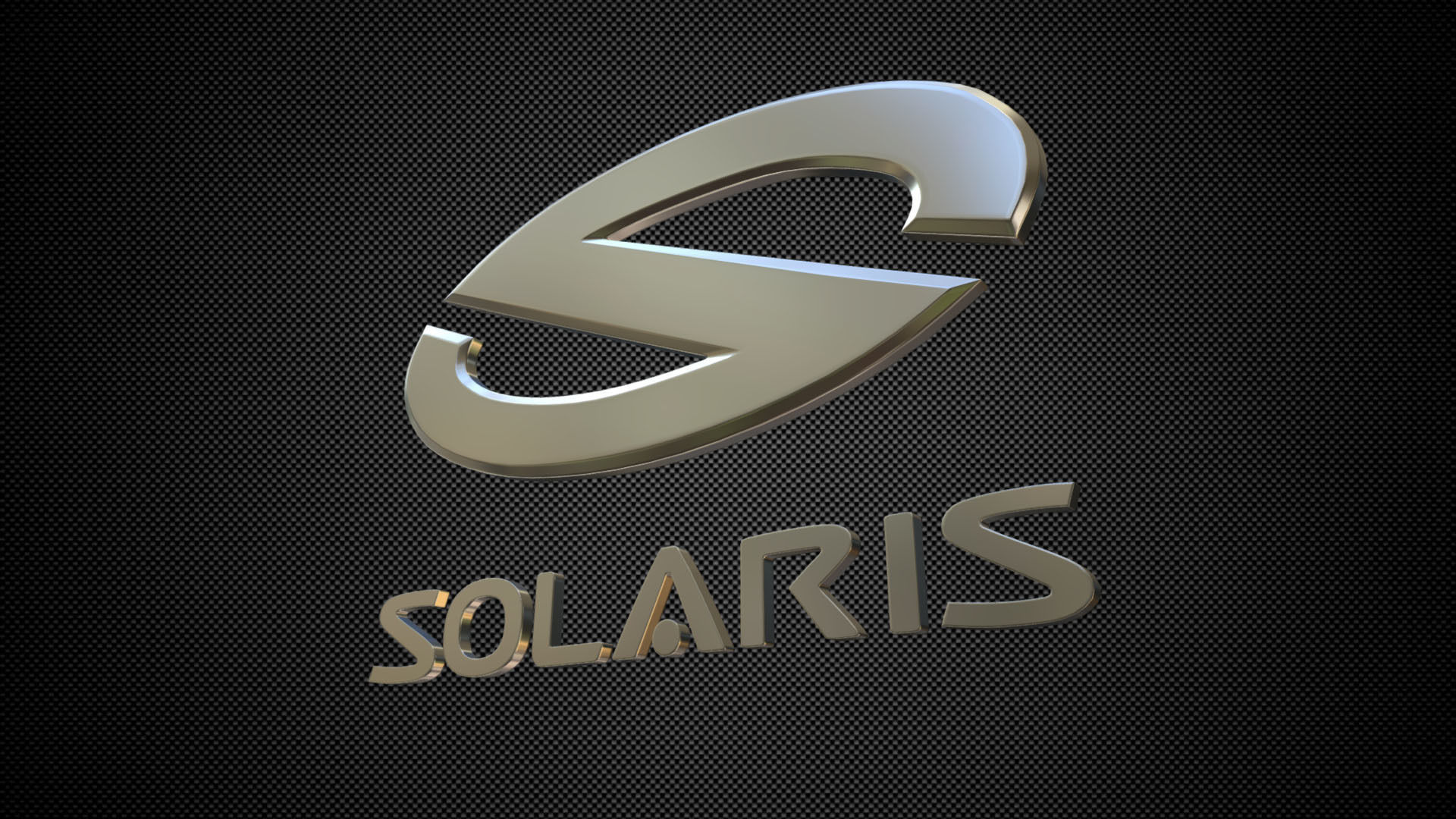 solaris logo 3D model_5