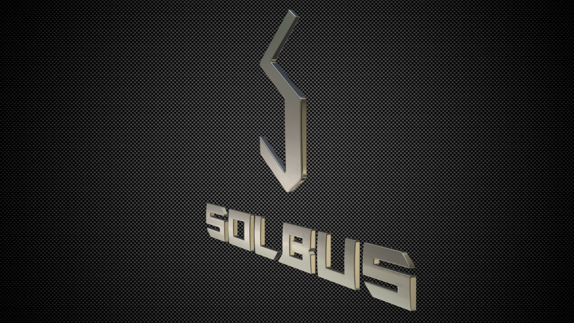 solbus logo 3D model_2
