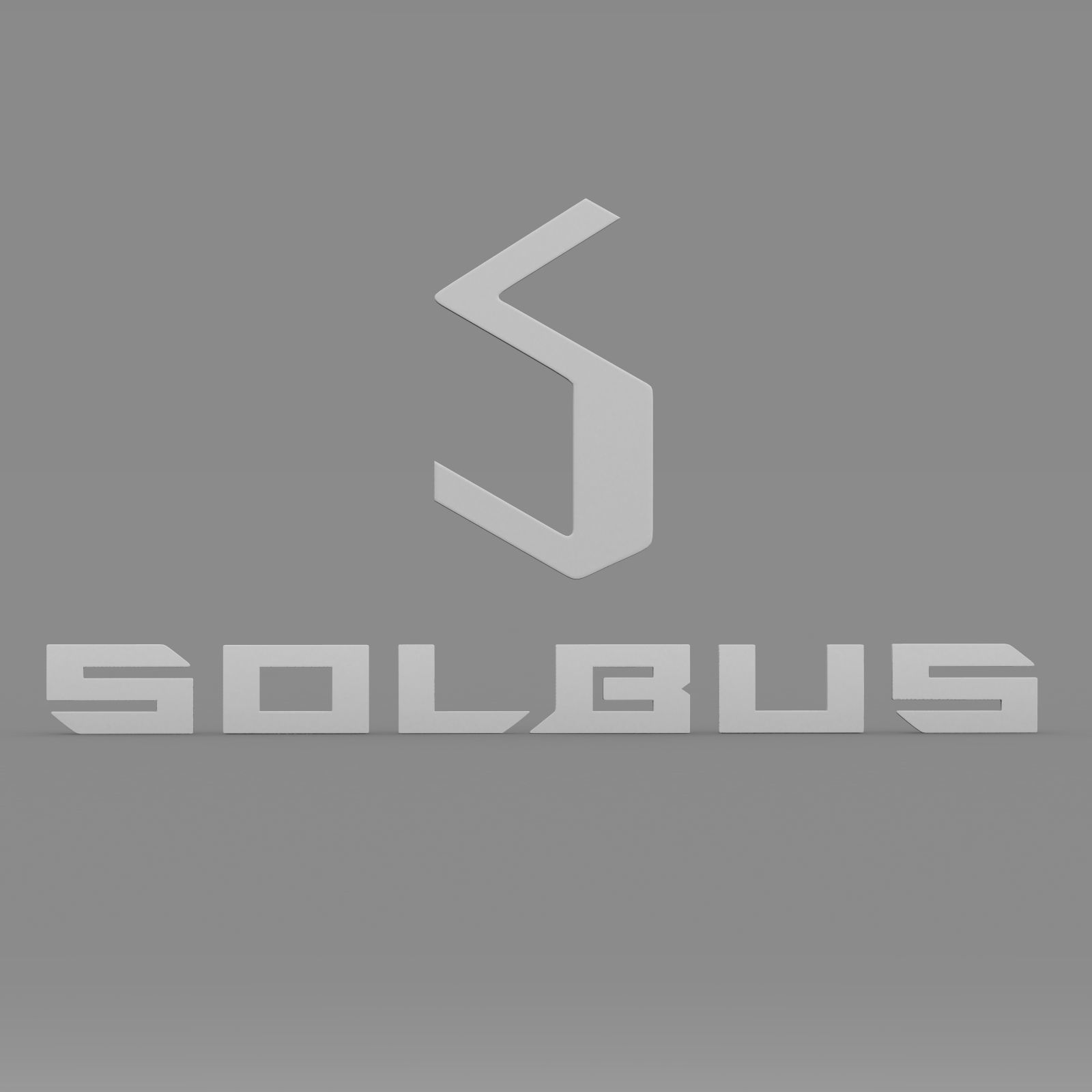 solbus logo 3D model_6