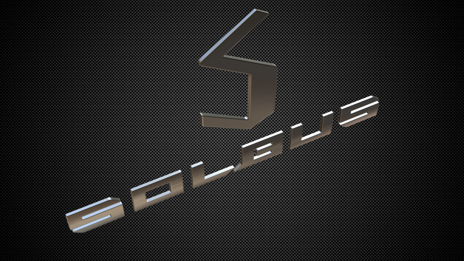 solbus logo 3D model_3