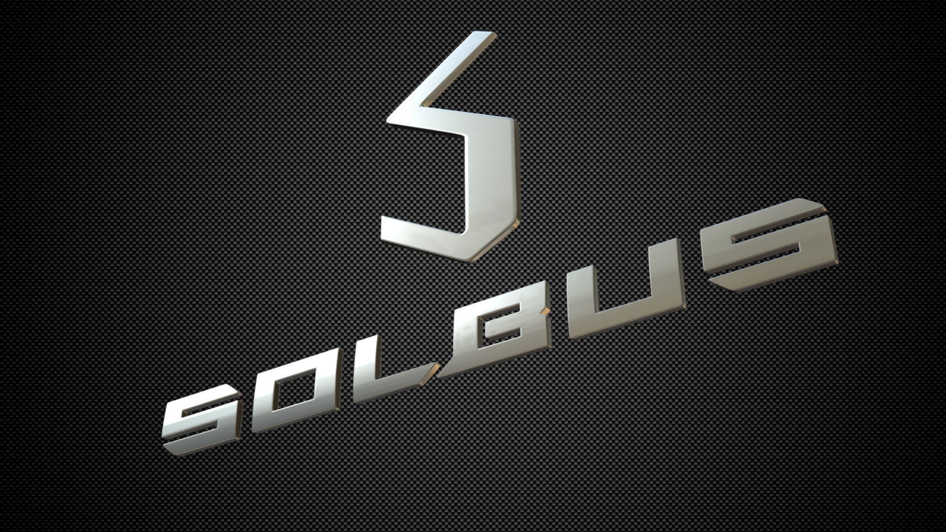 solbus logo 3D model_4