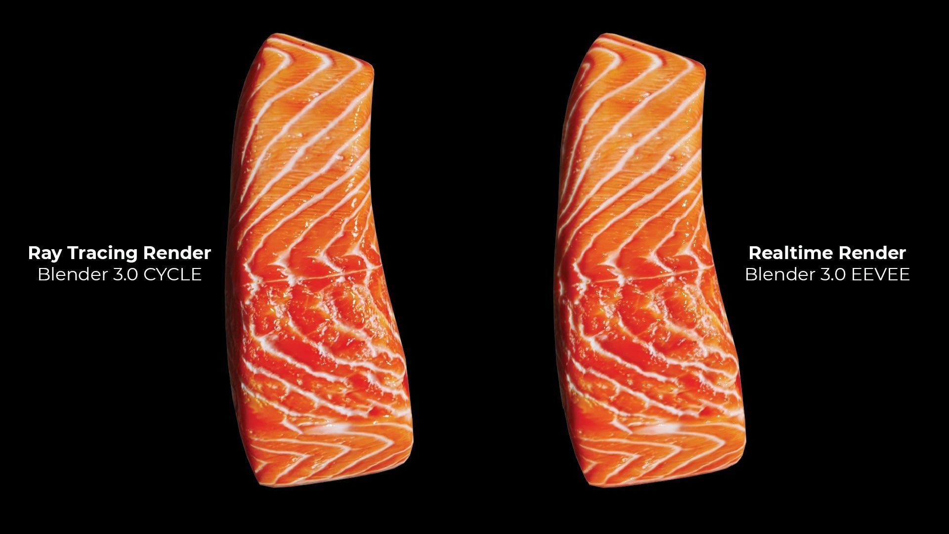 Salmon Fillet Low-poly 3D model_9