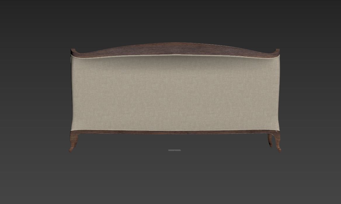 Antique Chair 3D model_6