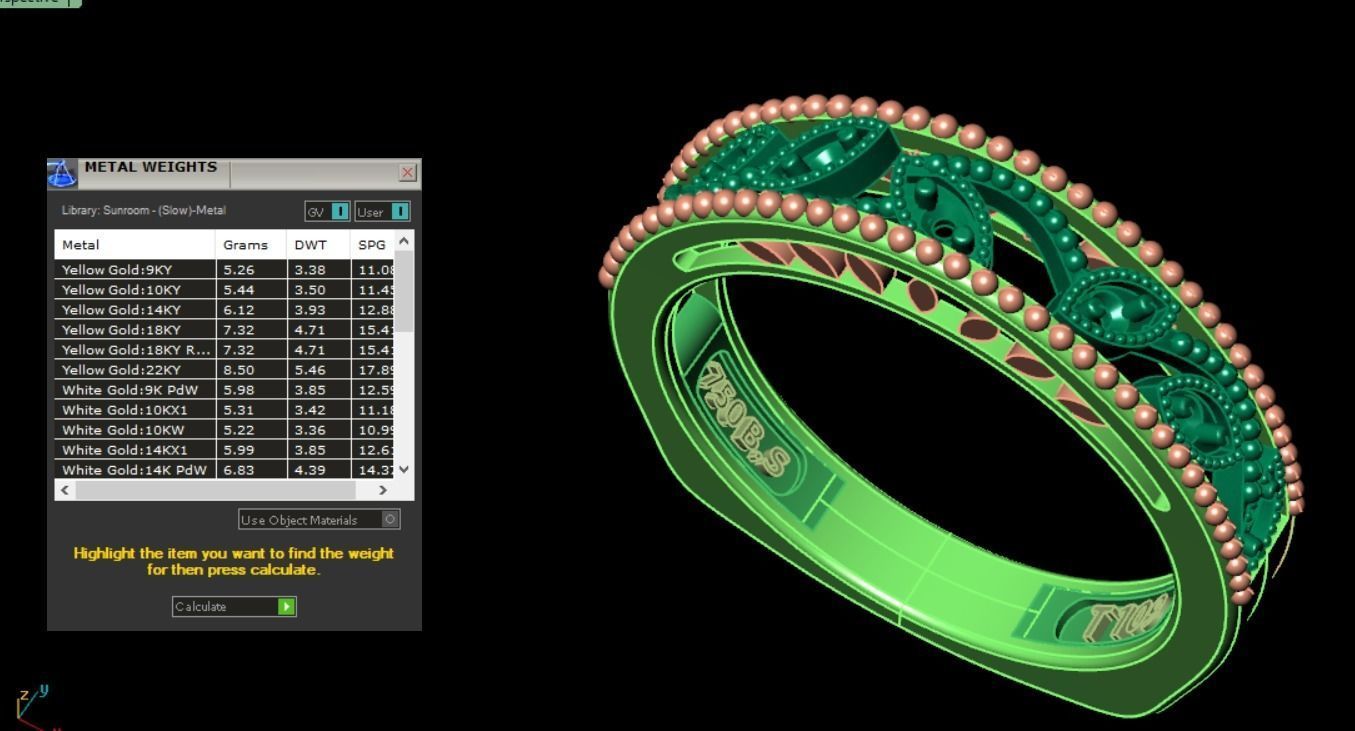 solitaire set ring 3D print model_16