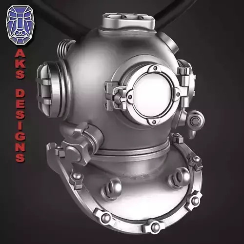 biker Pendant Jewelry Diving Mask 1 3D print model biker Pendant Jewelry Diving Mask 1 3D print model