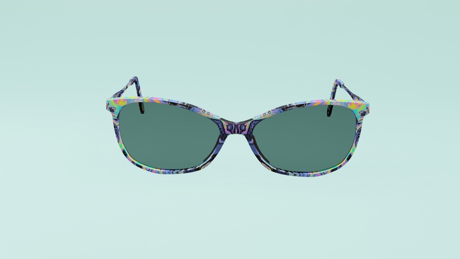  Sunglasses Eyewear 5 colors Low-poly 3D model Low-poly 3D model_8