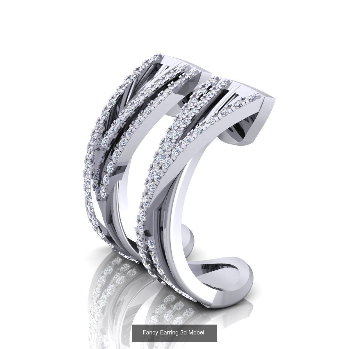 Bulk Fancy Earring And Pendent Collection and Render Detail _19