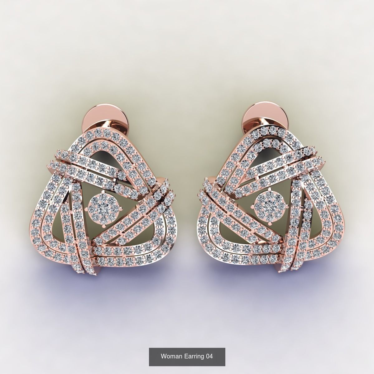 Bulk Fancy Earring And Pendent Collection and Render Detail _73