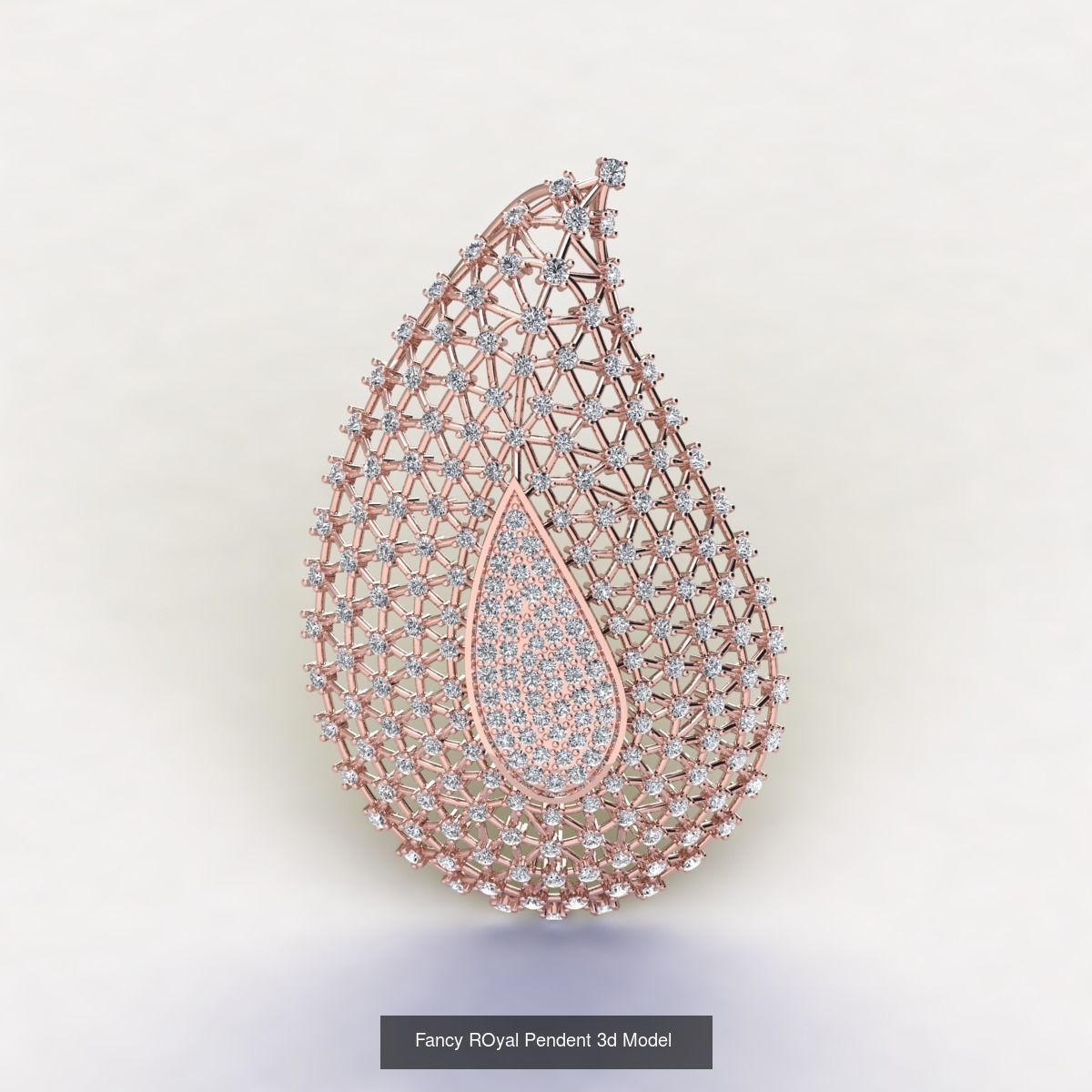 Bulk Fancy Earring And Pendent Collection and Render Detail _53