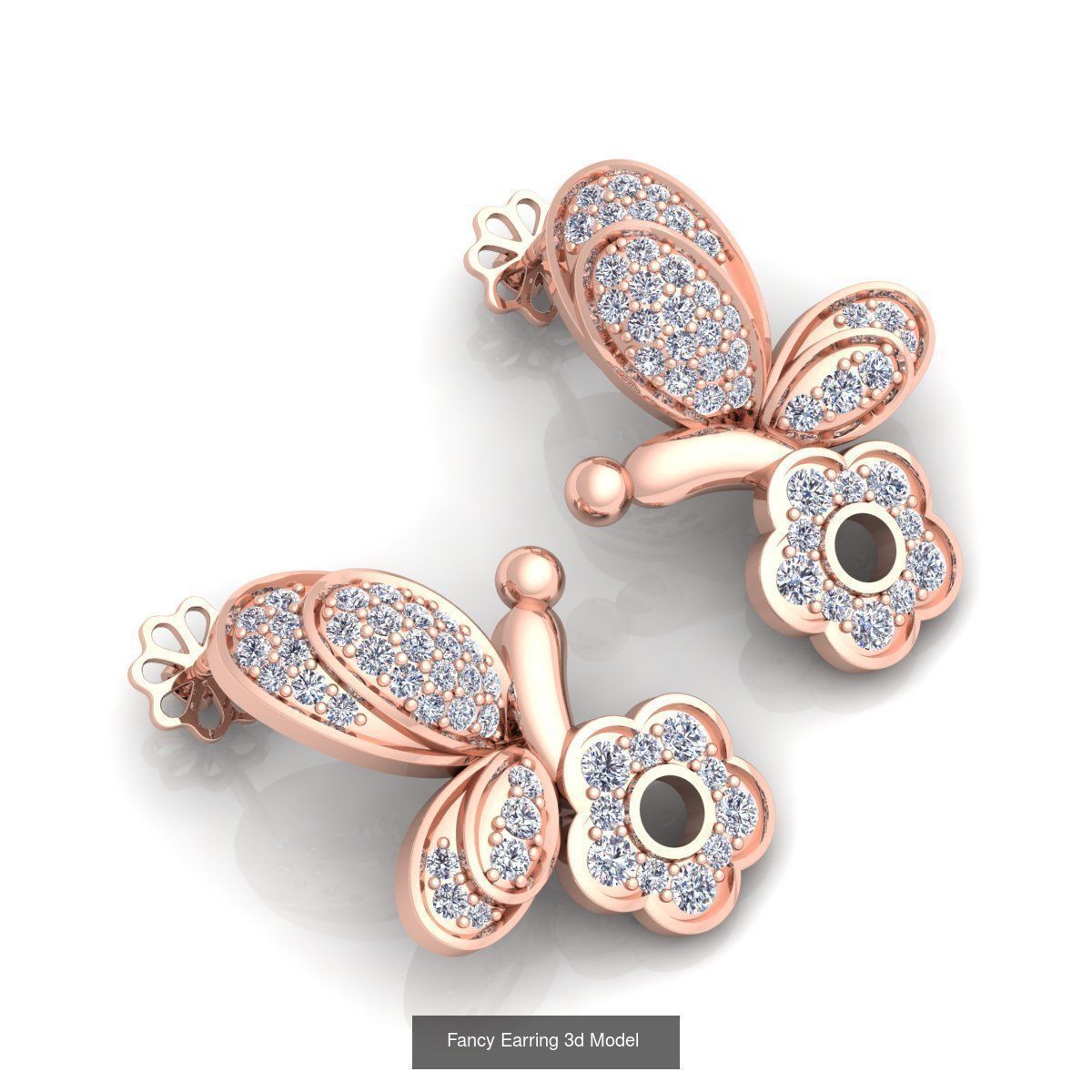 Bulk Fancy Earring And Pendent Collection and Render Detail _12